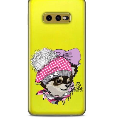 Zoologix (54) Samsung Galaxy S20 Fe Şeffaf Kılıf Silikon Desenli