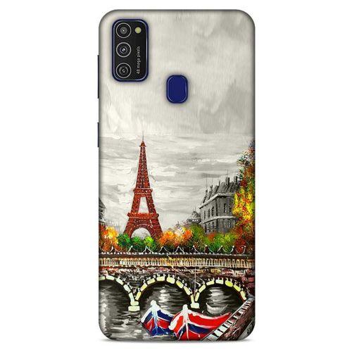 Cityx (28) Samsung Galaxy M21 Kılıf Silikon Kapak Desenli