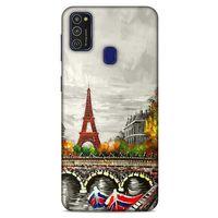 Cityx (28) Samsung Galaxy M21 Kılıf Silikon Kapak Desenli