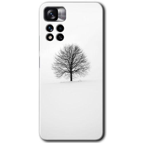 Redmi Note 11 Pro Plus 5G Kılıf HD Desen Baskılı Arka Kapak - Alone Tree