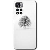 Redmi Note 11 Pro Plus 5G Kılıf HD Desen Baskılı Arka Kapak - Alone Tree