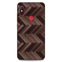 Lopard Xiaomi Redmi Note 6 Pro Uyumlu Kılıf Wood'X (33) Hybrid Kılıf Baskılı