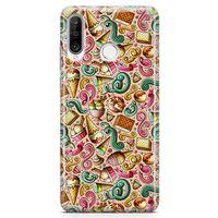 Huawei Nova 4e Kılıf Gelato Dondurma Arka Kapak Koruma Desenli Full Koruyucu