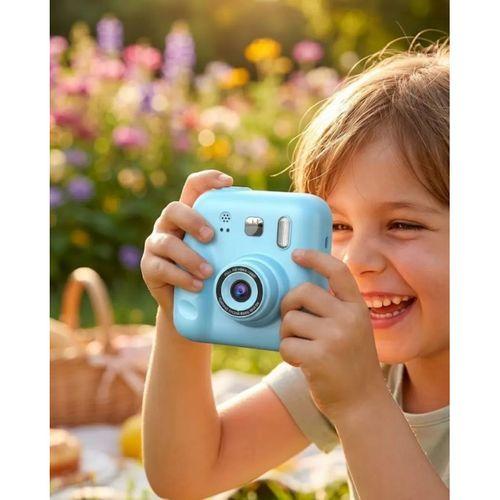 Çocuk Kamera Anında Baskı Özellikli 4 Rulo Kağıt Ve 5 Kalem Hediyeli