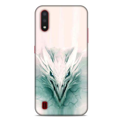 Samsung Galaxy A01 Kılıf Dragons (15) Antişok Kılıf Buz Ejderhası