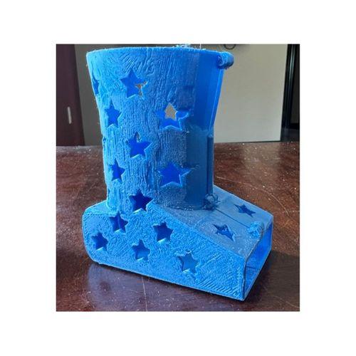 18 İnç Bebek Yürüyüş Botu Alçı 3D Baskı