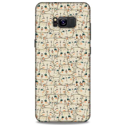 Lopard Samsung Galaxy S8 Plus Uyumlu Kılıf Kediler (27) Tasarımlı Kılıf Yavru Kedi