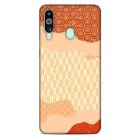 Samsung Galaxy M40 Kılıf Japonya (35) Fit Design Kılıf Bej