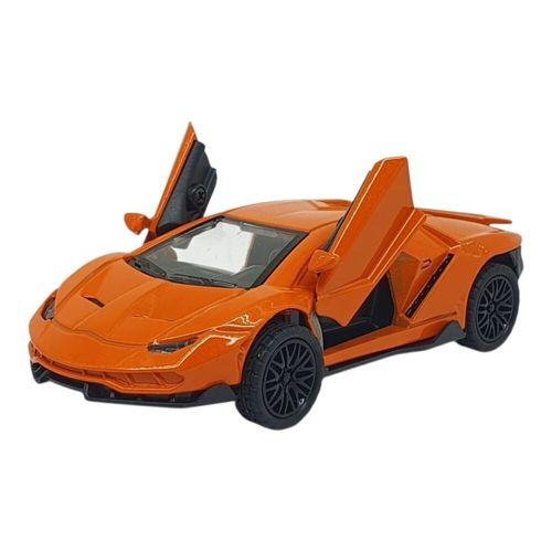 Çek Bırak Metal Arabalar 13 cm - SR2213- Turuncu