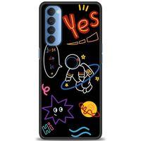 Oppo Reno 4 Pro Kılıf HD Baskılı Kılıf - Yes + Tam Ekran Koruyucu