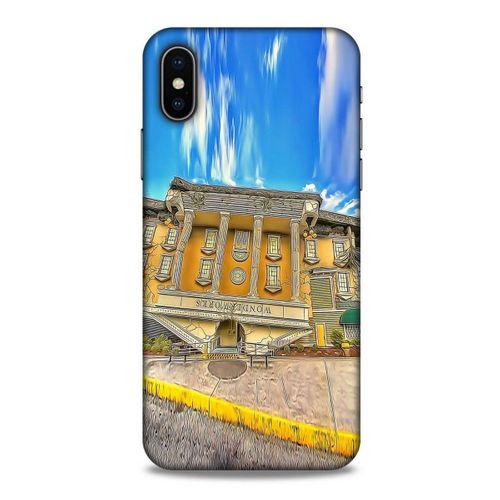 Apple iPhone XS Kılıf Dünya Mimarisi (39) Liquid Crystal Kılıf WonderWork USA
