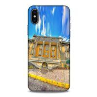 Apple iPhone XS Kılıf Dünya Mimarisi (39) Liquid Crystal Kılıf WonderWork USA