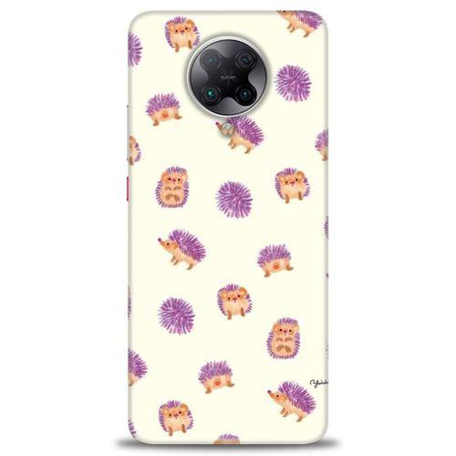 Xiaomi Redmi K30 Pro Kılıf HD Baskılı Kılıf - Minik Kirpiler + Tam Ekran Koruyucu