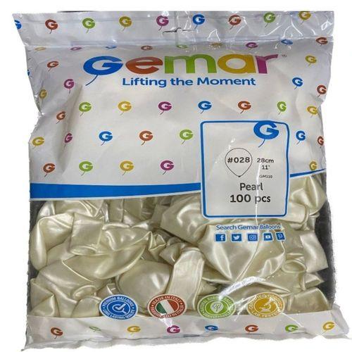 28 cm (11 inç) Metalik Balon 100'lü