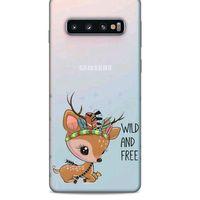 Zoologix (50) Samsung Galaxy S20 Şeffaf Kılıf Silikon Desenli