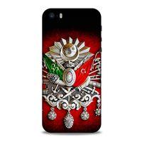 Apple Iphone 5S Uyumlu Kılıf Ottoman (14) Lansman Kılıf Tuğra