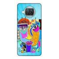 Xiaomi Mi 10T Lite 5G Uyumlu Kılıf Face'X 28 Arka Kapak Sanatsal