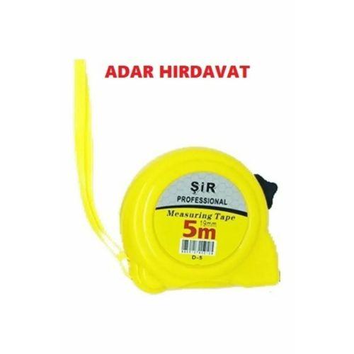 Şerit Metre Sarı Siyah Profesyonel 3x19Mm Royaleks-ÖZŞ-8879