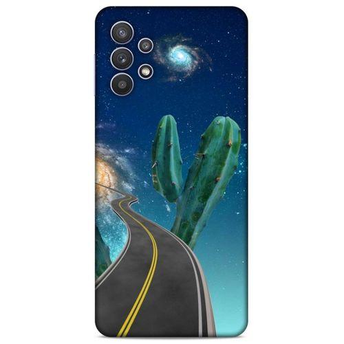 Lopard Samsung Galaxy A32 Uyumlu Kılıf Manipülasyon ☻ (27) Tasarımlı Kılıf Baskılı