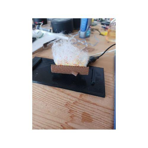 LED Gece Işığı Şömine (Bu ürün Sadece Plastik parçadır - Almadan Önce Soru Sorabilirsiniz)