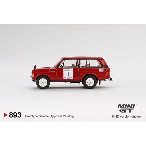 Mini GT Range Rover 1971 International Hillrally Winner 893 BL