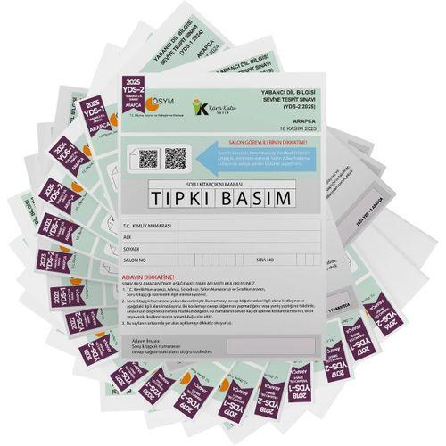 2026 YDS Arapça ÖSYM Tıpkı Basım Çıkmış Soru Deneme Paketi 18li Fasikül SETİ