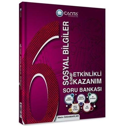 6. Sınıf Sosyal Bilgiler Etkinlikli Kazanım Soru Bankası Çanta Yayınları