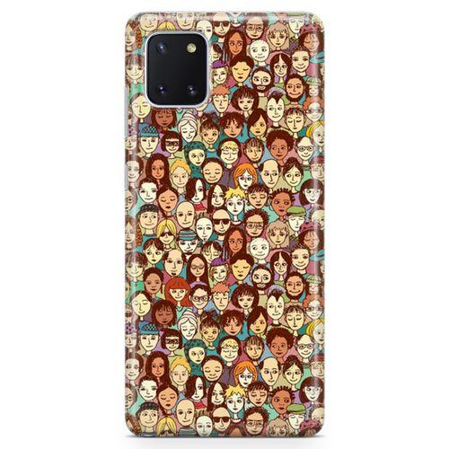 Samsung Galaxy A81 Kılıf Binbir Surat Arka Kapak Koruma Desenli Full Koruyucu