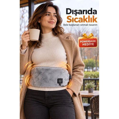 Ayarlanabilir Sıcaklıklı Bel Kuşağı Powerbank Hediyeli