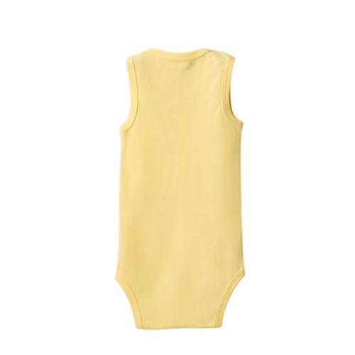 Sarı Askılı Body Zıbın 7-12 YAŞ Çocuklar İçin (1 ADET) Alttan Çıtçıtlı Özel Gereksinimli