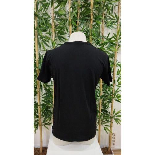 Erkek Bisiklet Yaka Kedi Baskılı Süprem T-shirt