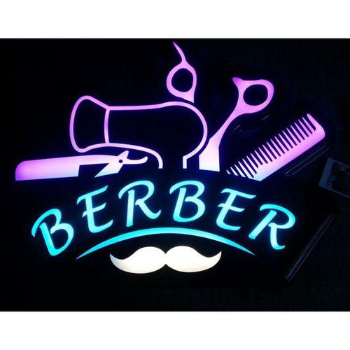 Berber Led Neon Tabela KUMANDALI 16 RENK 54x40cm