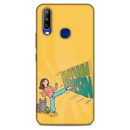 General Mobile GM 10 Kılıf Depresyon (44) Tough Armor Kılıf Mor Kahve