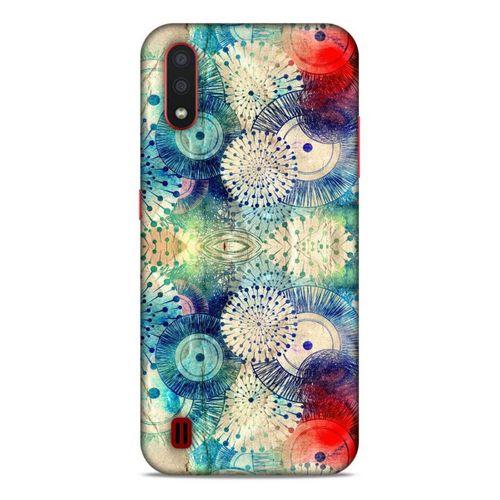 Lopard Samsung Galaxy A01 Uyumlu Kılıf Manipülasyon ☻ (9) Kılıf Baskılı