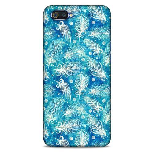 Oppo Realme C2 Kılıf Desenli Özel Seri Tüyler (42) Rugged Armor Kılıf