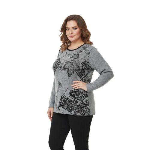 Kadın Yumoş Taşlı Baskılı Bluz BGL-ST05069