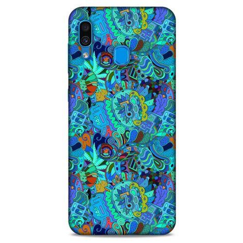 Graffitix (3) Desenli Silikon Kapak Samsung Galaxy A30 Kılıf