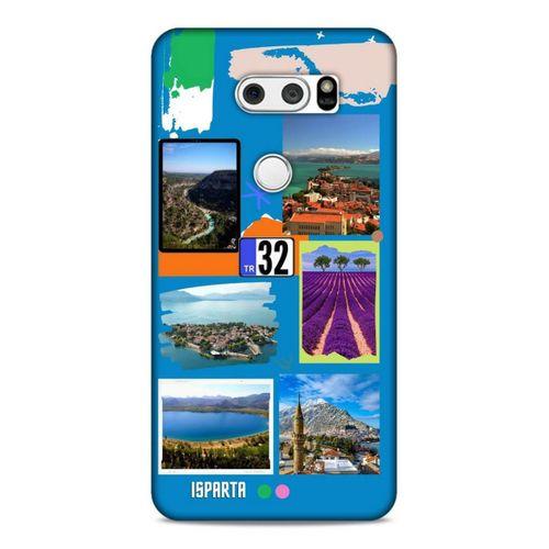 Lopard LG K40S Uyumlu Kılıf Şehirli ※ (32) Isparta Soft Silikon Kılıf