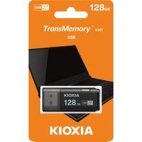 KIOXIA U301K 128GB USB 3.2 Gen1 TransMemory Flash Disk (Siyah)