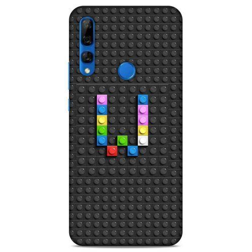Lopard Huawei Y9 Prime 2019 Uyumlu Kılıf BloX (39) Liquid Crystal Kılıf W Harfi