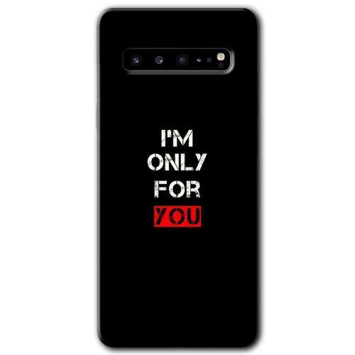 Samsung Galaxy S10 Plus HD Baskılı Kılıf + 9D Tam Ekran Koruyucu - For You