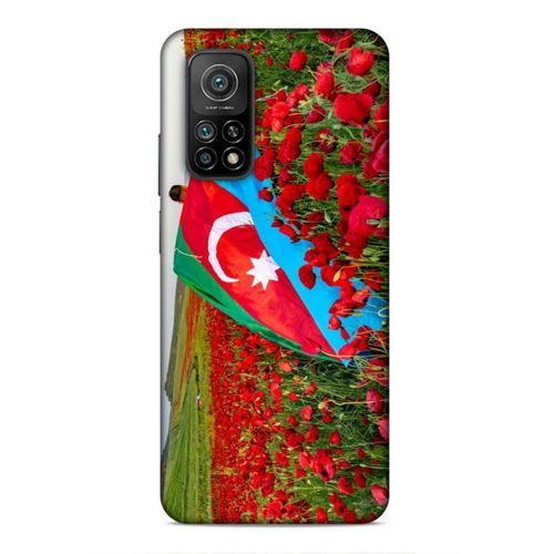 Xiaomi Mi 10T 5G Uyumlu Kılıf Azarbaijan (8) Baskılı Kılıf Azərbaycan Lale