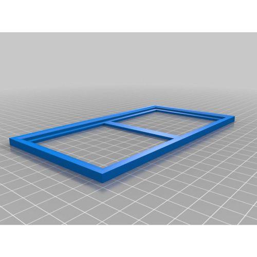 Pencere ve Perde Kutusu Prop 3D Baskı (Bu ürün Sadece Plastik parçadır - Almadan Önce Soru Sorabilirsiniz)