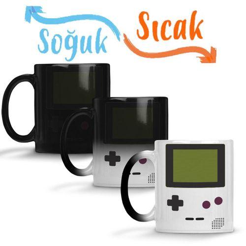 Gamer Boy Sihirli Kupa Bardak Porselen