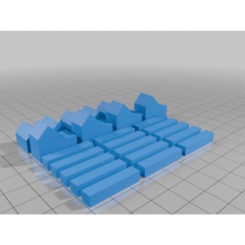 Catan Yedek Parça STL Dosyaları (Bu ürün Sadece Plastik parçadır - Almadan Önce Soru Sorabilirsiniz)