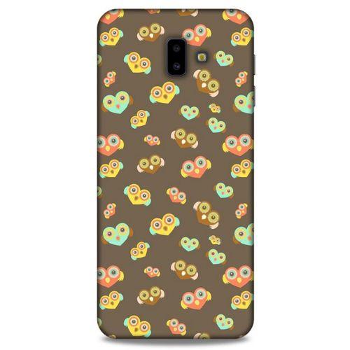 Baykuşlar (10) Desenli Silikon Kapak Telefon Kabı Samsung Galaxy J6 Plus Kılıf