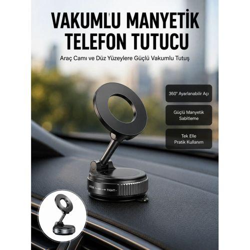 360 Derece Ayarlanabilir Manyetik Araç Telefon Standı Yeni Nesil