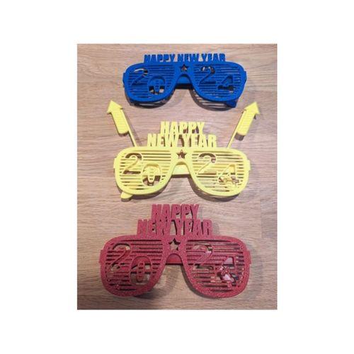 2024 Mutlu Yıllar Parti Gözlükleri (Bu ürün Sadece Plastik parçadır - Almadan Önce Soru Sorabilirsiniz)
