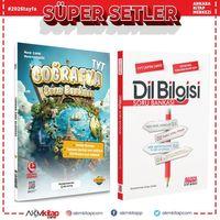 Coğrafya Gurmesi TYT Coğrafya ve AKM Dil Bilgisi Soru Bankası Seti 2 Kitap