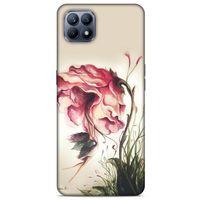 Y.Liva-2021 Özel Seri Gül Döktüm Huawei P40 Lite Kılıf Silikon Kapak